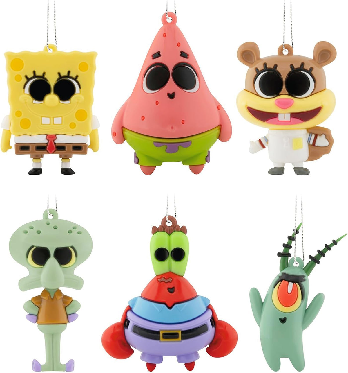 Hallmark Spongebob Mystery Christmas Ornaments (Blind Box, Set of 2)