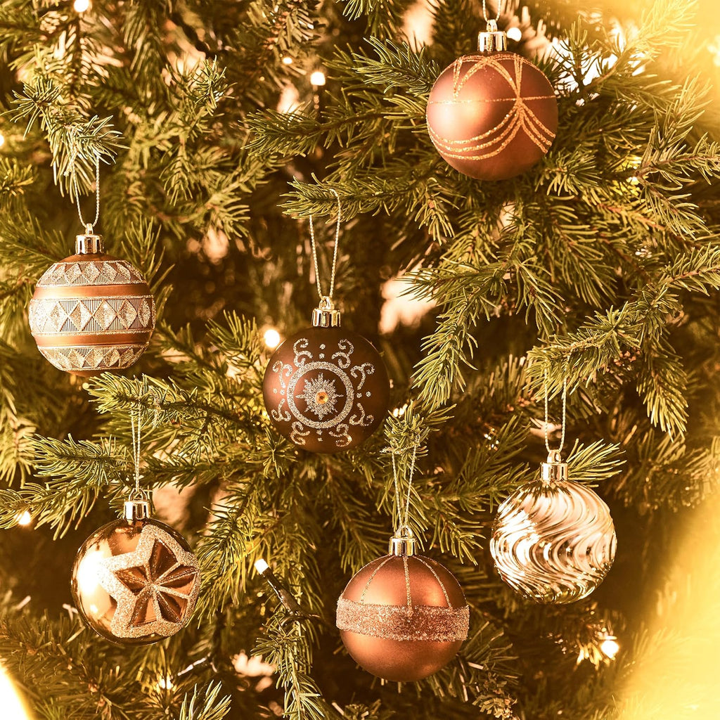 Valery Madelyn 16ct Christmas Tree Decorations Ball Ornaments 2.36 Inches
