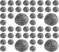 New Star Foodservice Extra Large (50 Grams) Stainless Steel Sponges Scrubbers, Set of 12 (Pack of 4)