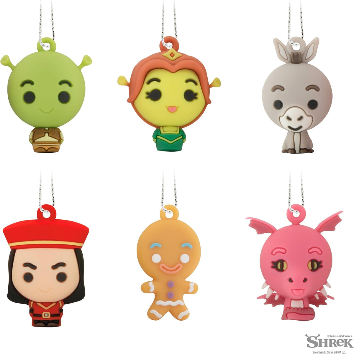 Hallmark Mini Shrek Christmas Ornaments (Set of 6)