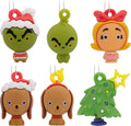 Hallmark Dr. Seuss How The Grinch Stole Christmas! Miniature Christmas Ornaments, Set of 6