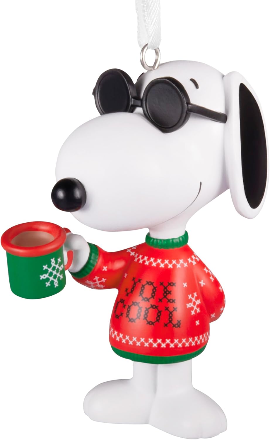 Hallmark Peanuts Christmas Ornament (Festive Joe Cool)
