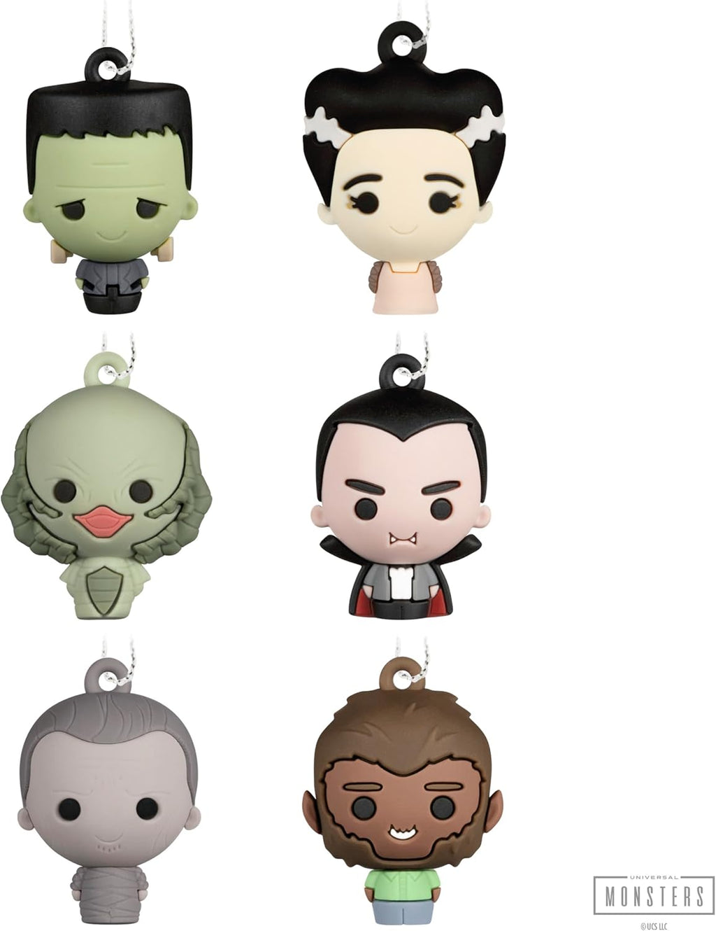 Hallmark Mini Monsters Christmas Ornaments (Set of 6)
