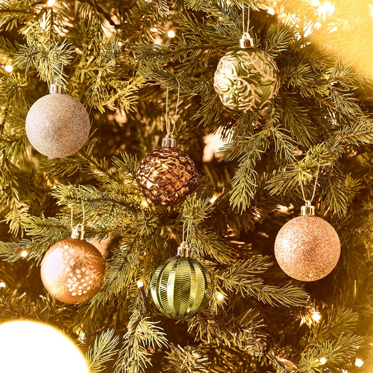 Valery Madelyn 35ct Christmas Tree Decorations Ball Ornaments 2 Inches
