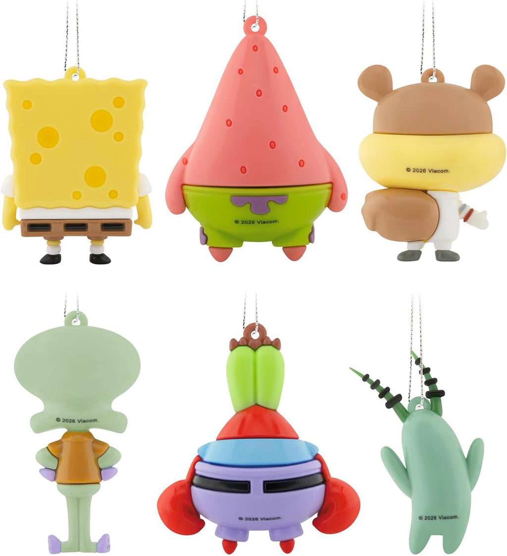 Hallmark Spongebob Mystery Christmas Ornaments (Blind Box, Set of 2)