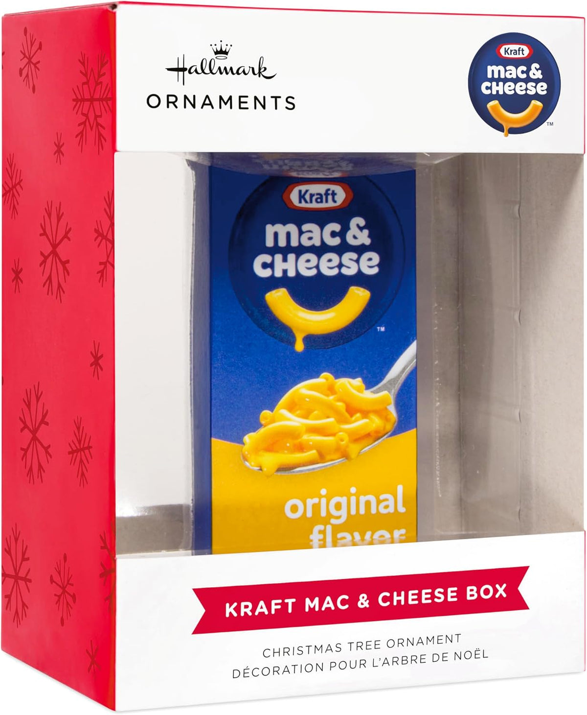 Hallmark Christmas Ornament, Kraft Mac & Cheese Box Ornament, Food Gifts