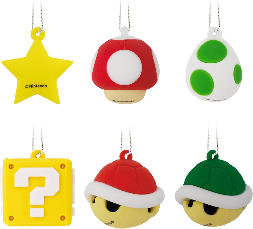 Hallmark Mini Nintendo Christmas Ornaments (Super Mario) Set of 6