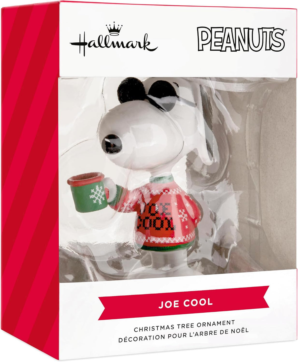Hallmark Peanuts Christmas Ornament (Festive Joe Cool)